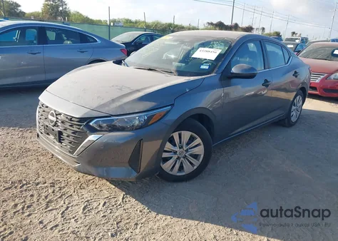 2025 Nissan Sentra S from USA, damaged, VIN 3N1AB8BV4SY311352